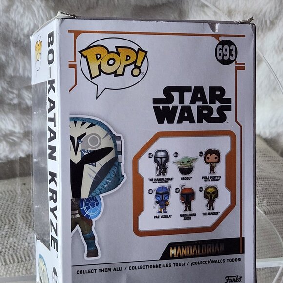 Funko Pop! Star Wars The Mandalorian Bo-Katan Kryze with Shield #693 - Picture 3 of 10